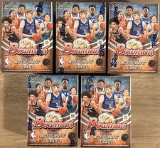 2025-26 Bowman Basketball Value Blaster Box New In Hand Factory Sealed LOT OF 5