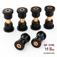 Club Car Precedent Bushings, Rear Leaf Spring & Rubber Spring Bushing-Black