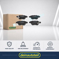 Bremsbelagsatz Scheibenbremse Hinten RAP Brakes R P0371 FÜR Opel BremsbelÄGe