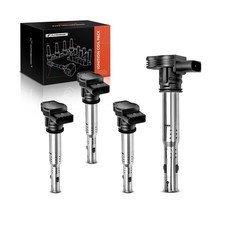 A-Premium 4PCS Ignition Coil Packs Compatible with Audi  Volkswage... Fast Ship
