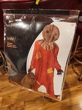 Spirit Kinder Trick 'R Treat Sam Kostüm Medium Größe 8-10 Handschuhe, Jump Suit, Tasche
