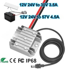 Starlink Mini 12V Adapter 9-28V to 30V/57V 3.5A/4.5A Step Up Converter  Cord