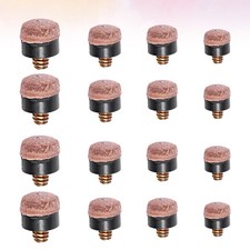 40 Pcs Billiard Cue Joint Protector Pool Accessories Billiards Tips Head