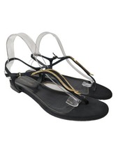 SERGIO ROSSI Sandalo infradito Donna Sandalo Taglia IT 40 nero stile casual