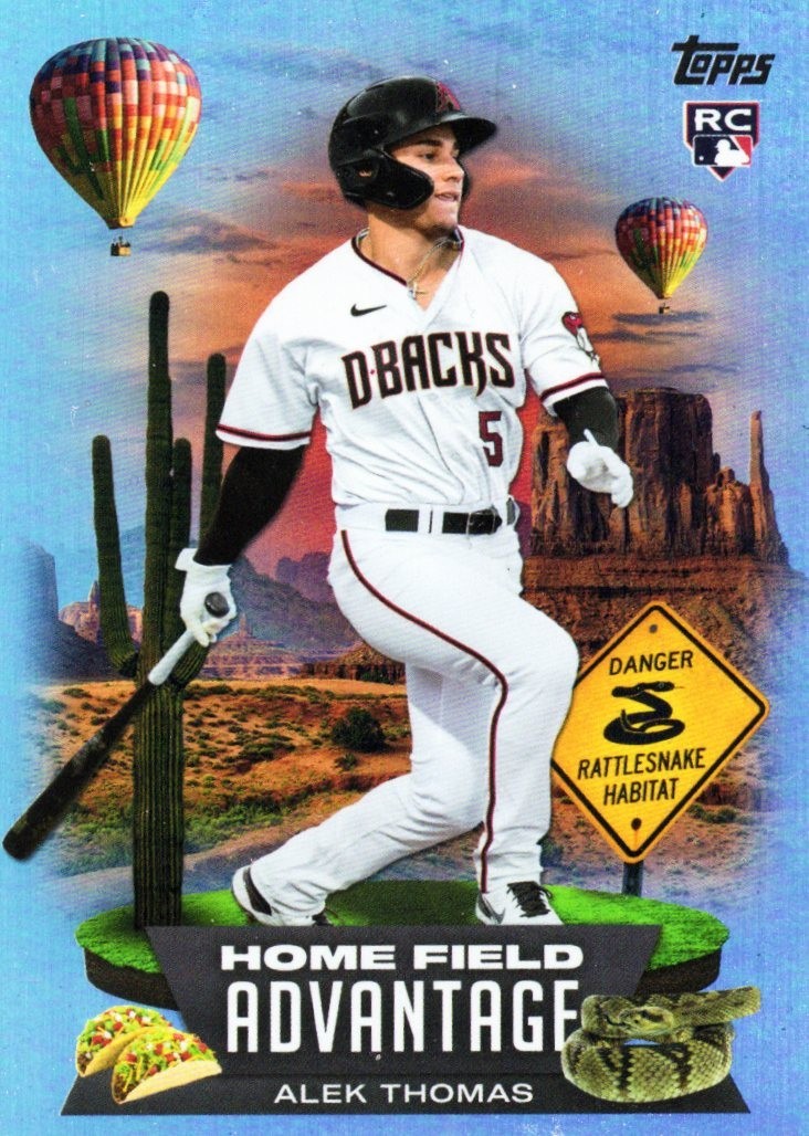 2022 Topps Update Series - Home Field Advantage Alek Thomas #HA-28 (RC)