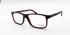 NEW SKAGA 2508 DAGER 9405 BROWN AUTHENTIC EYEGLASSES 56-16