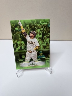 2025 Topps Stadium Club Luis Arraez Lime Green Foil Padres #198