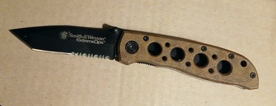 Smith & Wesson Extreme Ops S&W Einhand-Messer 7Cr17MoV Stahl