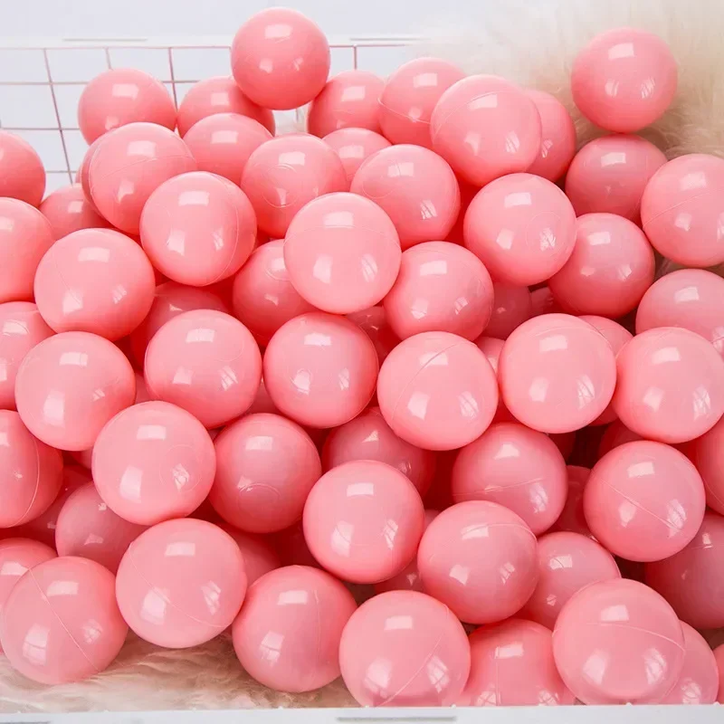 50Pcs Baby Ball Pit Balls Colourful Plastic Play Balls Kids Pool Toy Set UK