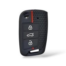 Auto Schlüsselhülle für VW Golf 7 - Tiguan & Seat Leon - Silikon Schutzhülle