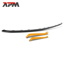 Zierleiste Stoßfänger Stoßstange Vorne Schwarz Glanz für Mercedes-Benz W213 S213