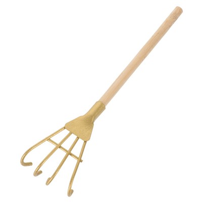 Modell Des Eisen -Rake -Werkzeugs Kind Mini -Sandrake Gartenhandscharkte