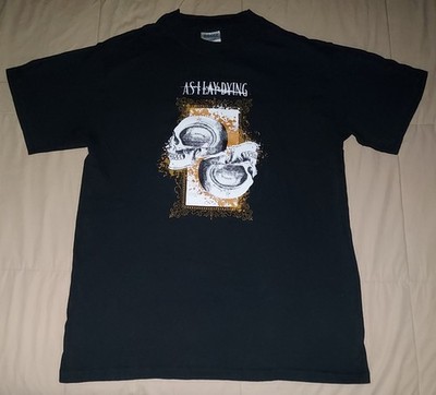 VTG AS I LAY DYING T SHIRT MEDIUM METALCORE BAND KILLSWITCH ENGAGE SKULLS Y2K