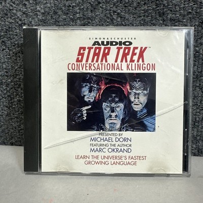 Star Trek Conversational Klingon CD, Audio Lessons Learn Klingon