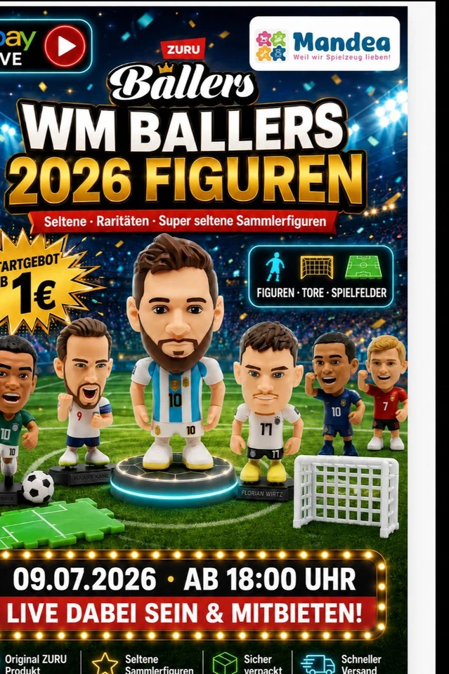 ⚽ LIVE: Ballers WM26 Opening – Welche Stars ziehen wir heute?