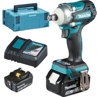 Makita DTW300RTJ Akku-Schlagschrauber 18 V / 2X 5,0 Ah Akku + LadegeräT Im Makpa