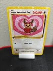 Happy Valentine's Day Eevee Card - Custom Holographic Pokemon Card