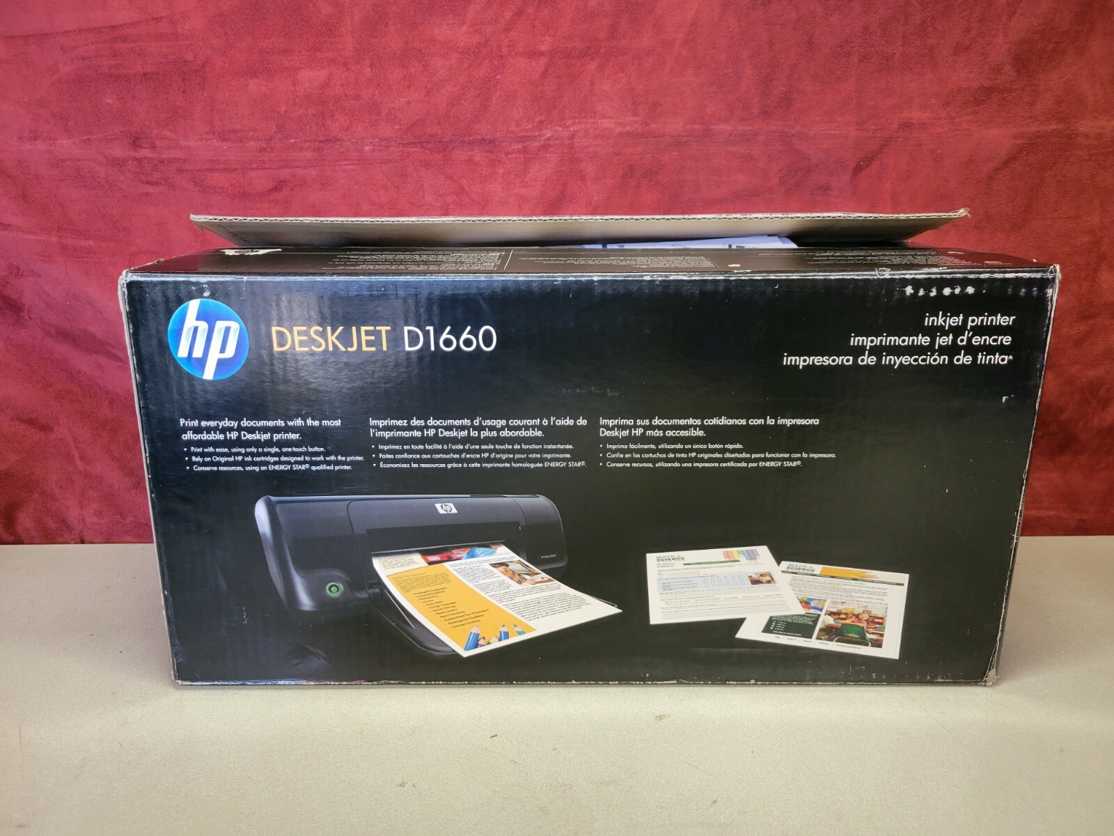 HP DeskJet D1660 Standard Inkjet Printer for sale online | eBay