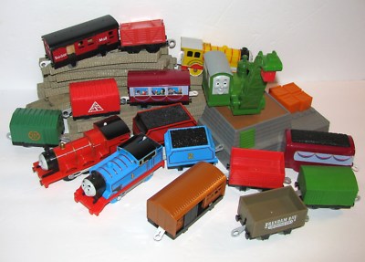 Mattel Trackmaster Thomas The Tank Engine James Cranky