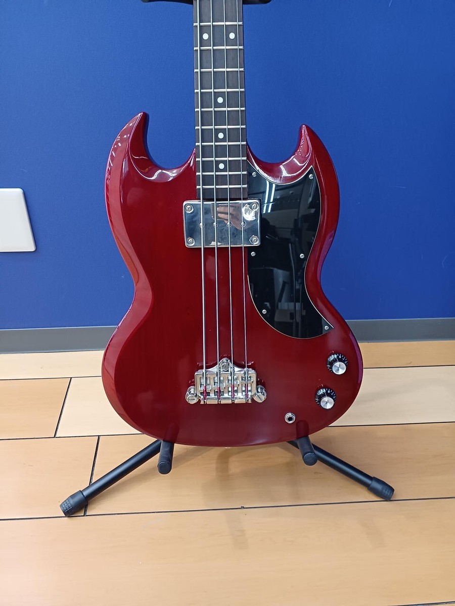 Epiphone EB-0 SGベース ブラック Epiphone EB-0 - Ebony | Sweetwater