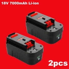 2X 7.0Ah Li-ion Battery For Black and Decker 18V HPB18 HPB18-OPE 244760-00 A1718