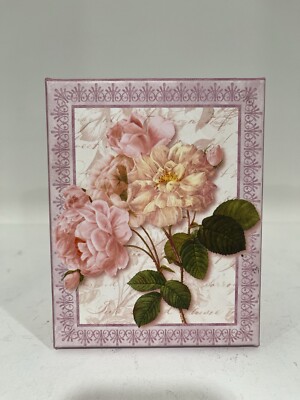 NOS-TINA HIGGINS FLORAL NOTE CARD SET-2 DESIGNS-20 CARDS & ENVELOPES-LOVELY!