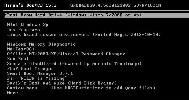 Hiren's Boot CD DVD PC Repair Tools Recovery Virus Removal Boot Utility Toolkit - Image 3 of 3