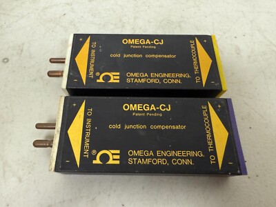 2 Cold Junction Compensator Omega Engineering Omega-CJ CJ-T Copper Constantan A