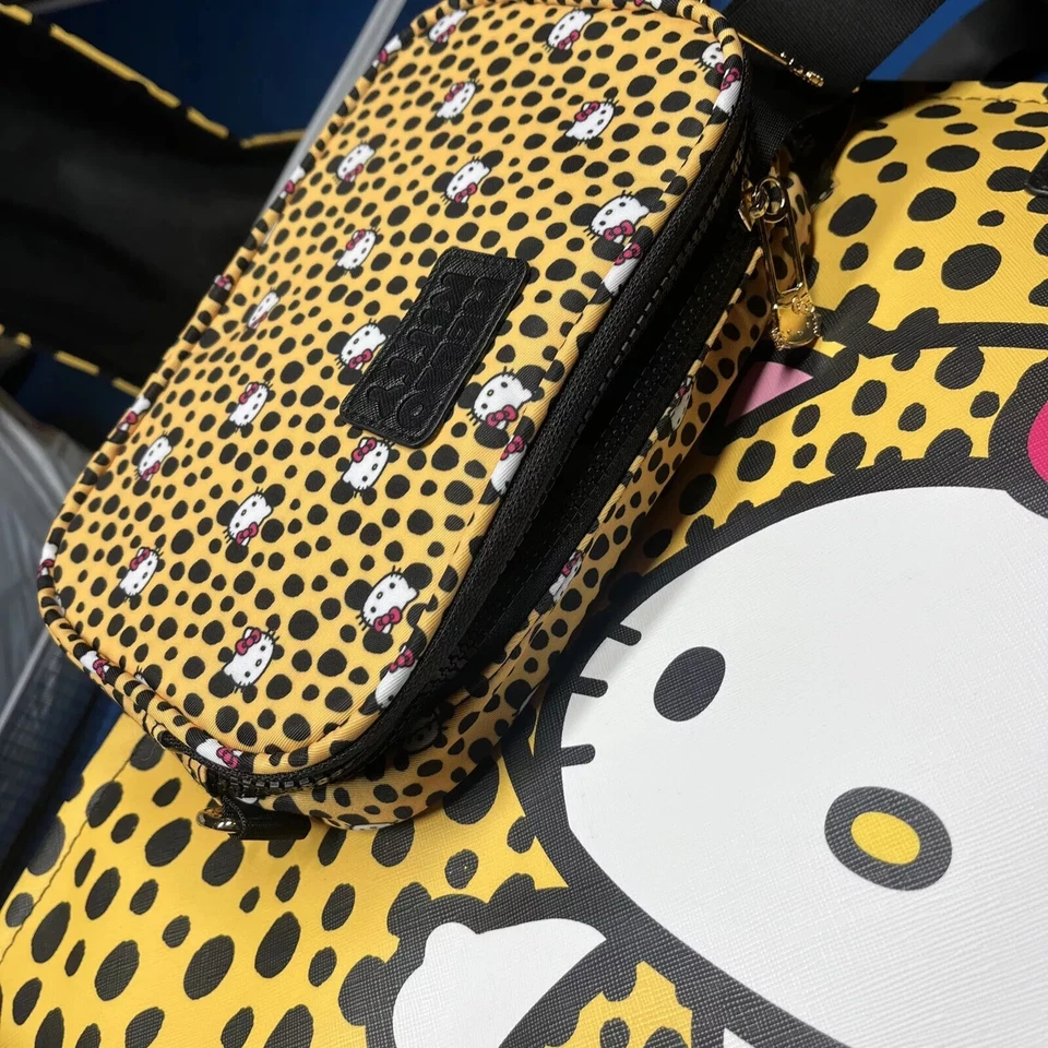 Hello Kitty 3-pc All-Over Print Travel Tote Set NEW with TAGS - Image 3 of 4