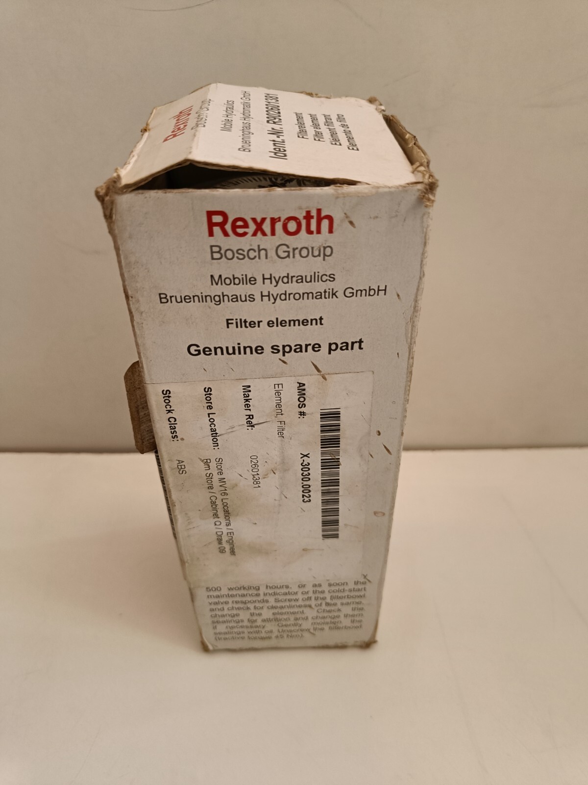 Rexroth Bosch 02601381 Filter Element(FREE SHIPPING)