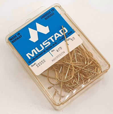 Ami mit Öse MUSTAD Aberdeen - Ref. 3260B - Größe 4/0 - Pezzi 50 - FG585