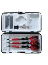 GLD Viper Red Sure Grip 18 gm. Darts w/Dimplex Flights Dart Pal Case
