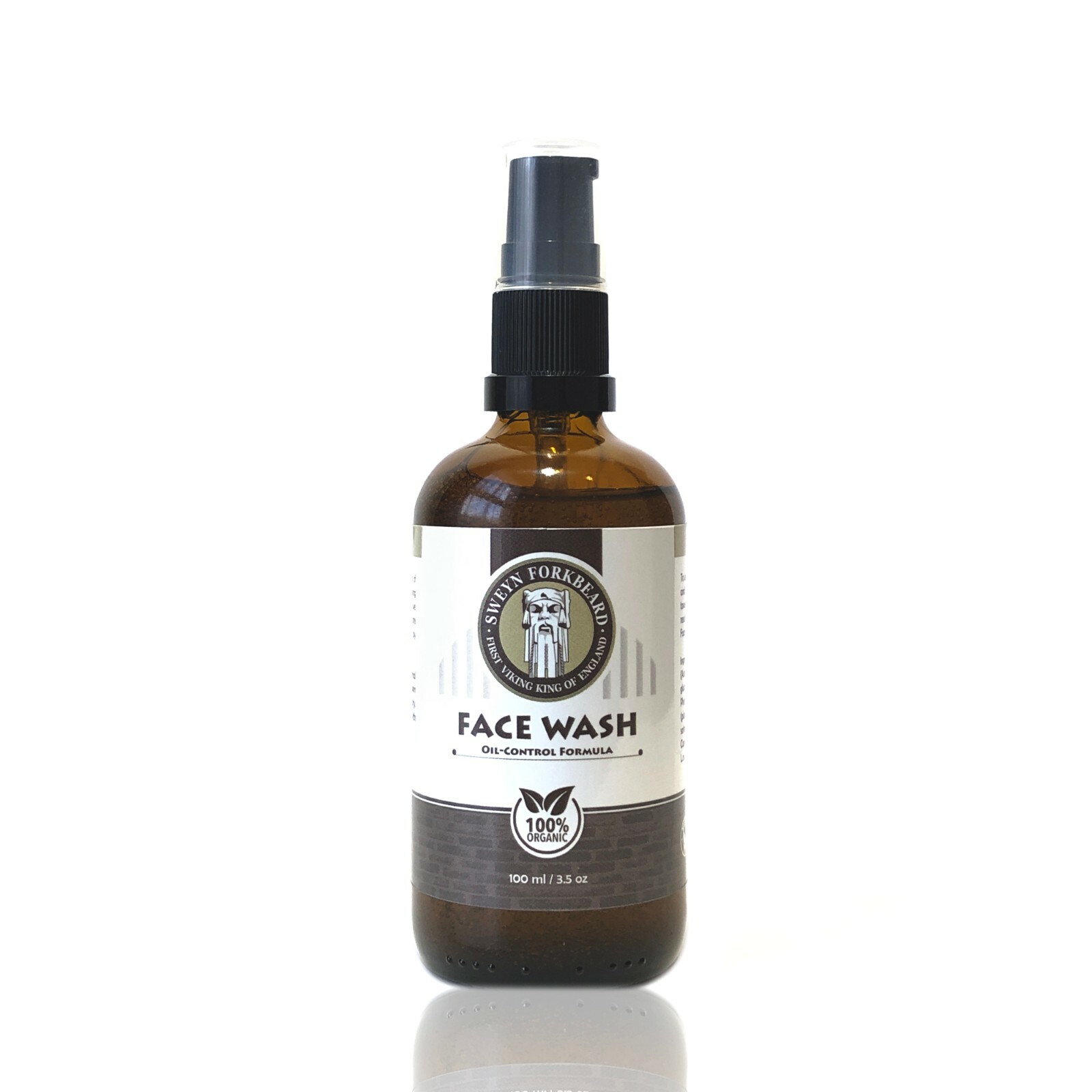 Face Wash for Men Oil-Control Formula 100% Organic