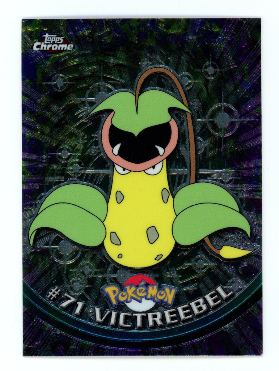 Pokemon Card - Victreebel #71 - Topps Chrome | eBay