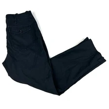 & Other Stories Womens Cotton Chino Pants Size 28 Black