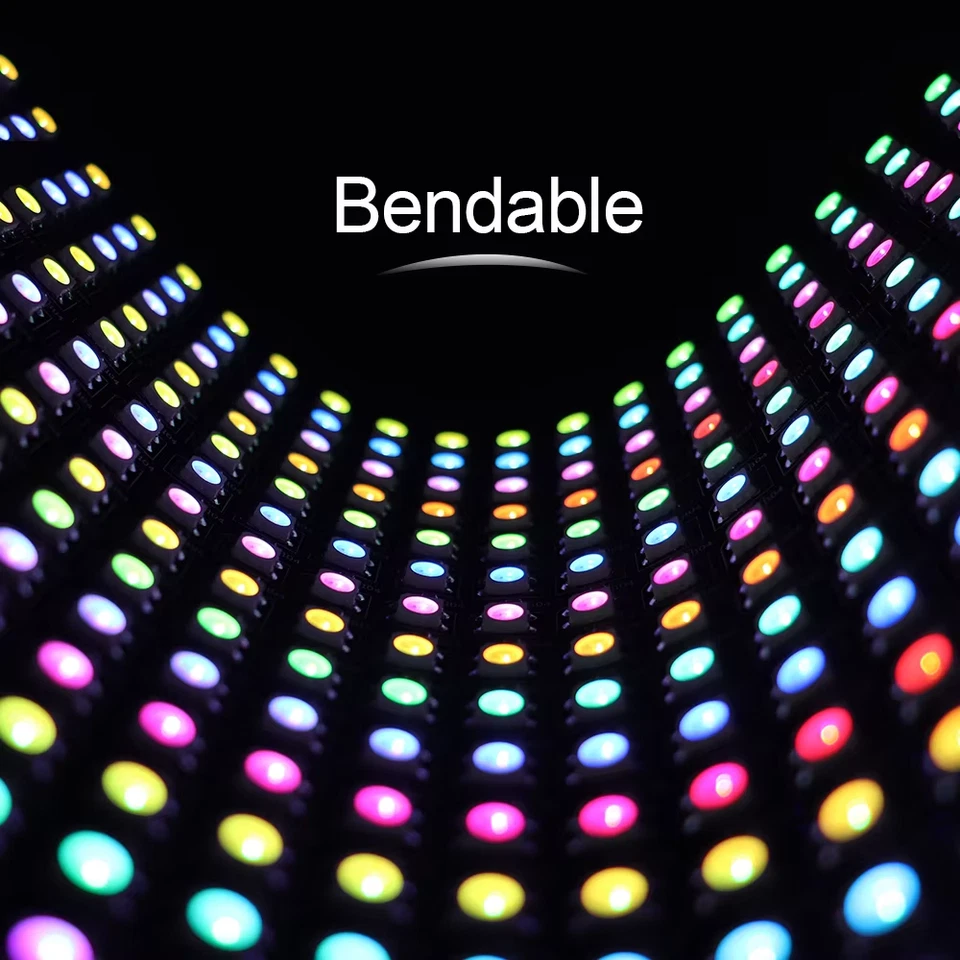 WS2812B LED Matrix Panel 8x32 256 Pixel RGB 5050 Individually Addressable DC5V - Image 4 of 4