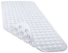 Yimobra Bathtub Mat Non Slip, 27.5x15.5 Inch Shower Mat with Drain Holes Suct...