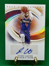 2019-20 IMMACULATE PAST & PRESENT SIGS GOLD JEVON CARTER AUTO #04/10 JERSEY # !