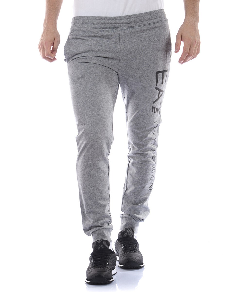 Tracksuit Ea7 Grey Joggers Emporio Armani EA7 Tracksuit Cotton Man