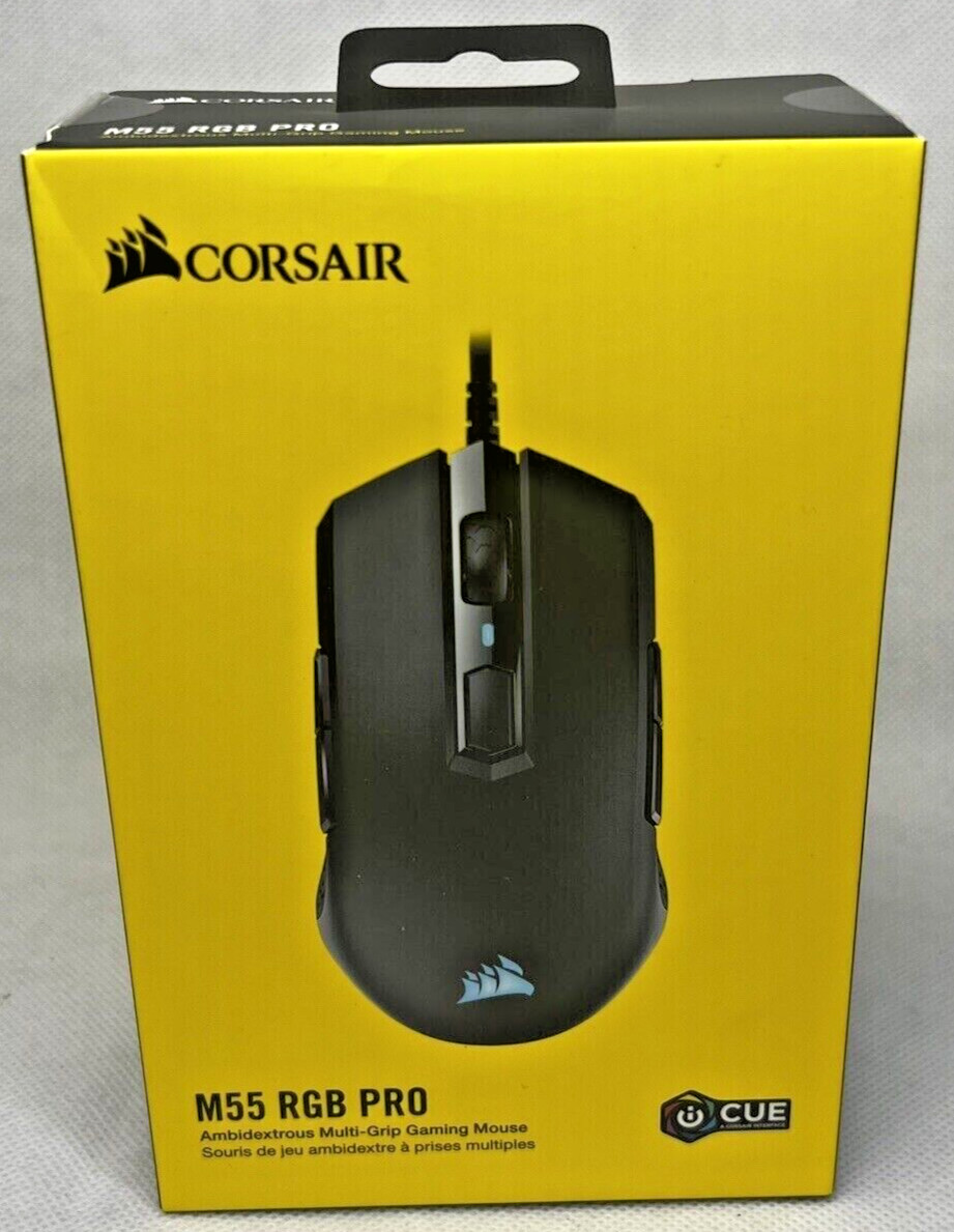 Multi Grip M55 Corsair Mouse CORSAIR M55 RGB PRO AMBIDEXTROUS