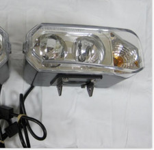 Hiniker Headlight Quad Halogen Snow Plow Light Wturn Signal 25013250 Dr Side Lh