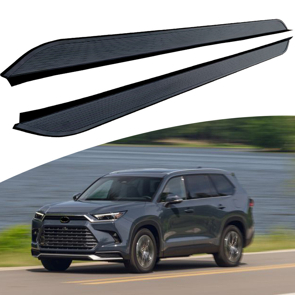 All Black Running Board fits for 2024-2026 Grand Highlander Side