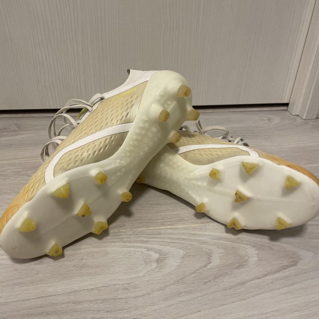 Adidas X 18.1 FG/AG Soccer Shoes White/Yellow US 7 New | eBay