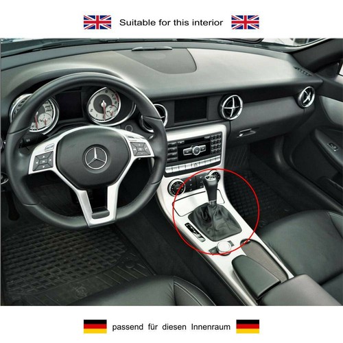 ICT Automatik Schaltknauf Schaltsack für Mercedes SLK R172 Leder Naht ...