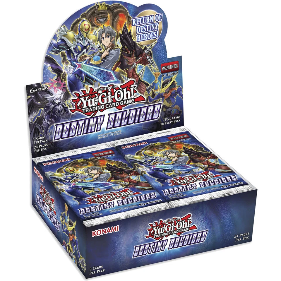YU-GI-OH! TRADING CARD GAME Yu-Gi-Oh! Destiny Soldiers Booster Box 1a Edición (DESO) Nuevo y Sellado