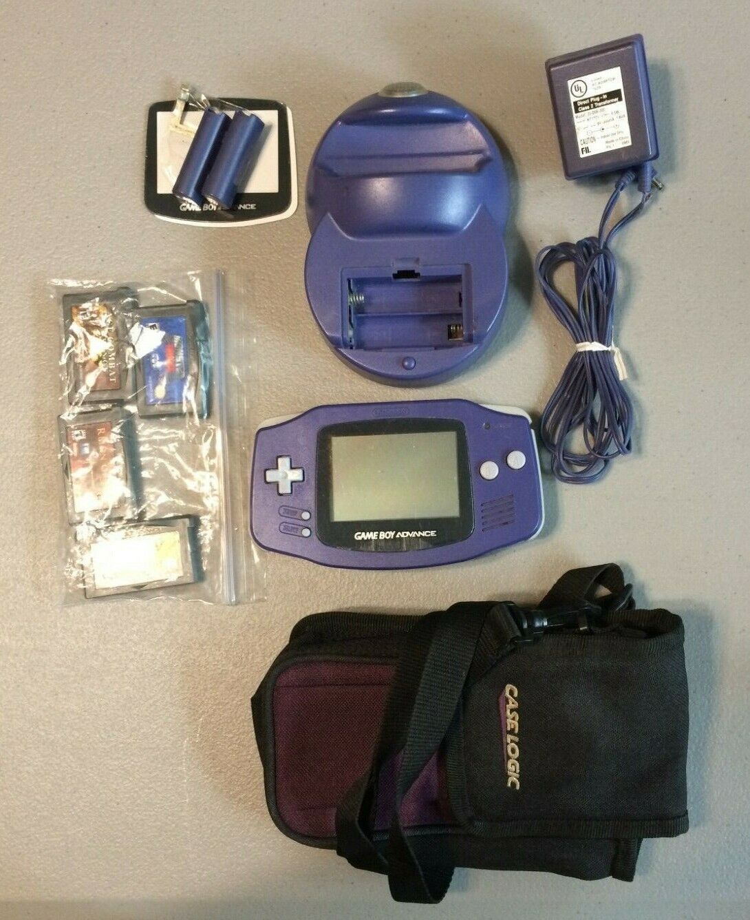 Nintendo Game Boy Advance, Model No. AGB-001, (2000) Bundle