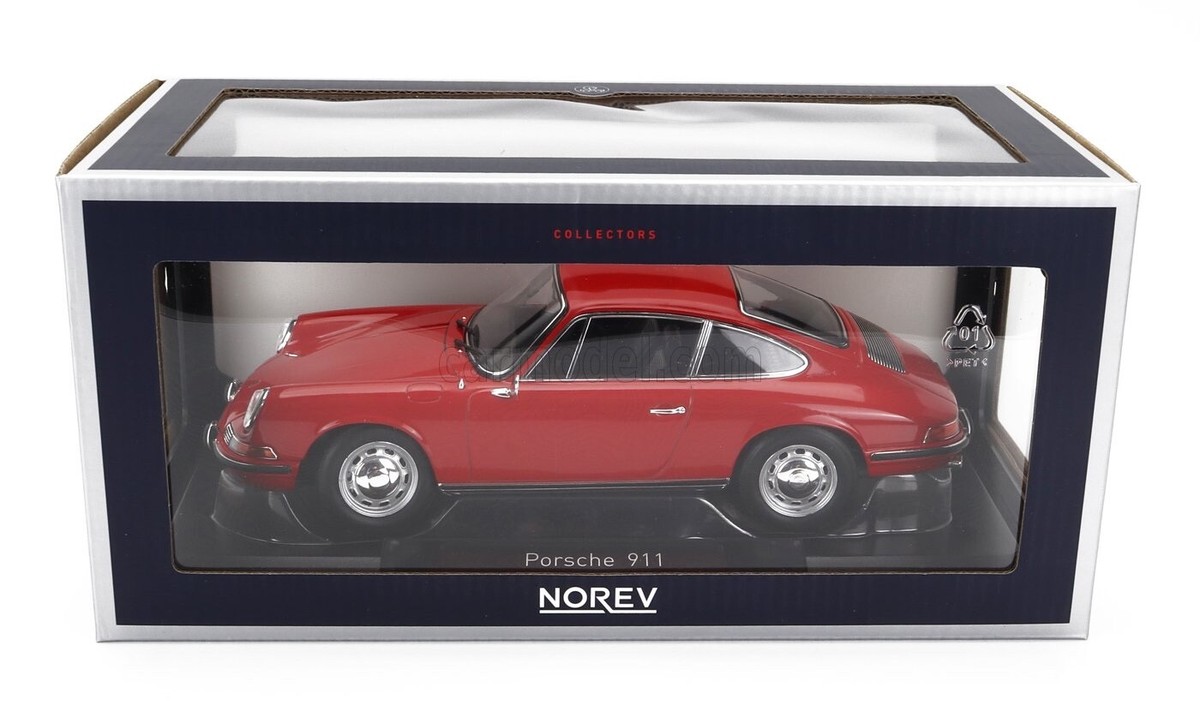 Norev 1/18 Porsche 901 911 L Coupe 1968 Polo Red 187200 | eBay