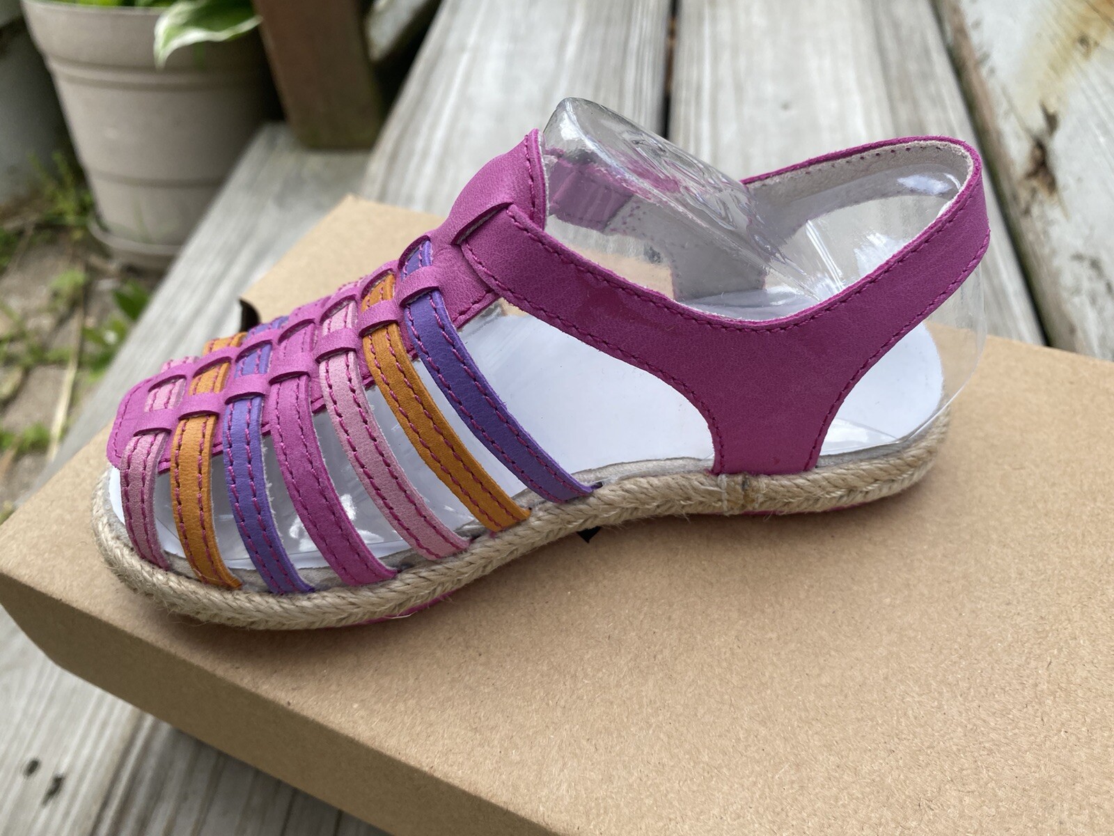 UGG Gretel Sandals Pink Leather Sandals NEW Authentic Size 10 | eBay