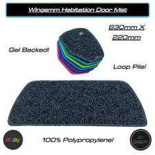 Wingamm Motorhome Habitation Door Mat - Various Colours
