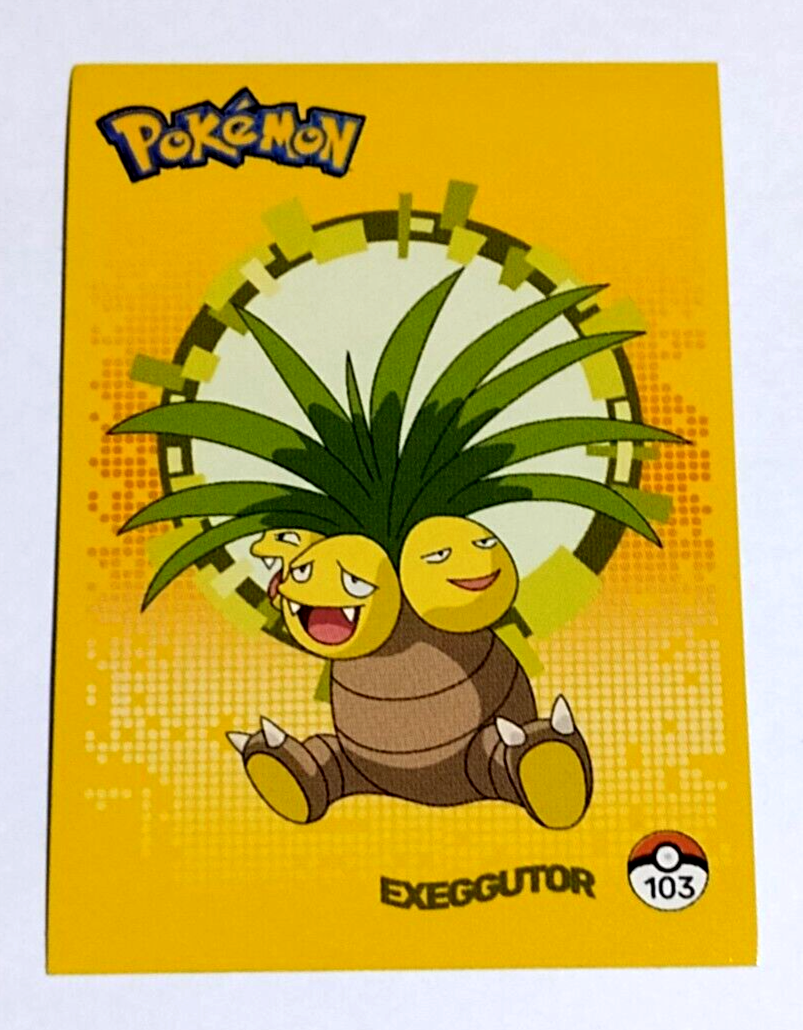2024 POKEMON Premium Collection Sticker #103 EXEGGUTOR Kanto Chile